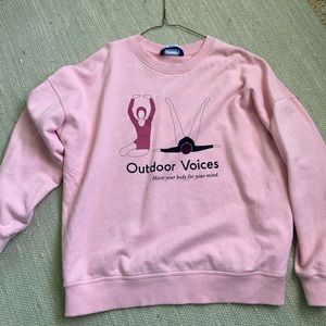 Limited Edition Sweatshirt form Outdoor Voices